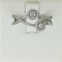 Ringe Bibigi Dame in Gold Diamante 0.49 Ct ANB8561B-13 - ANB8561B-13